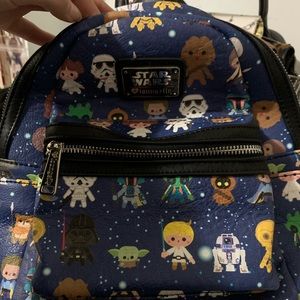 DISNEY STAR WARS LOUNGEFLY BACKPACK
